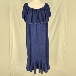 LuLaRoe Navy Blue Cece Dress